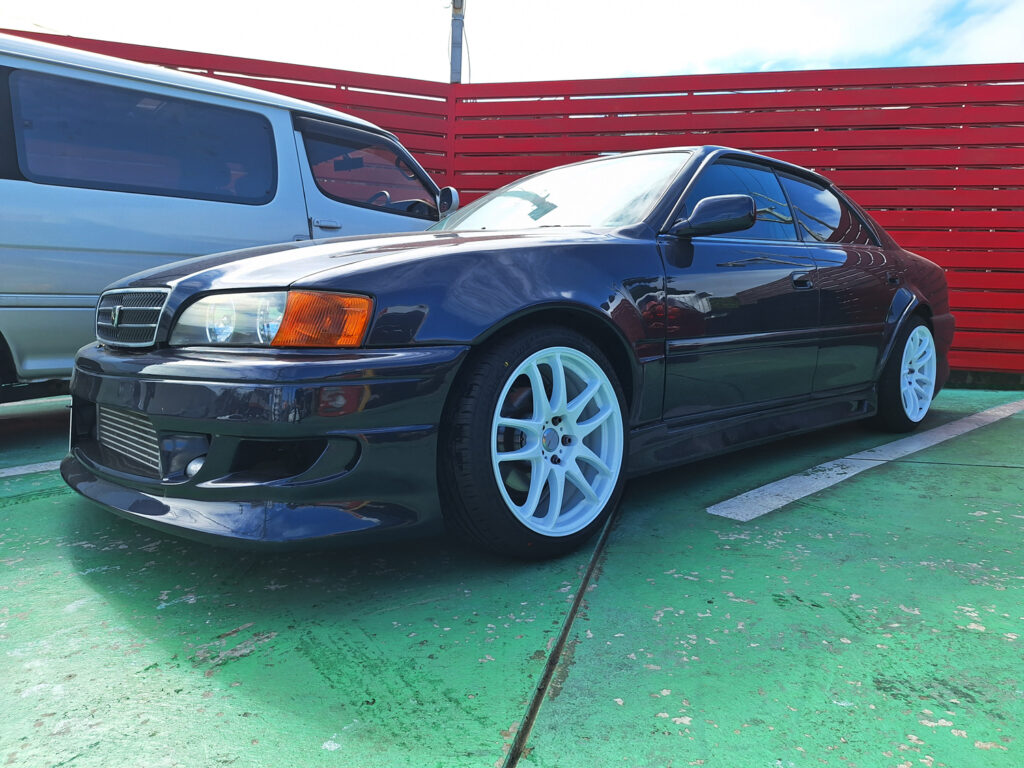 トヨタ チェイサー100系 EMOTION CR極 18×8.5J/9.5J+30 RADAR 225