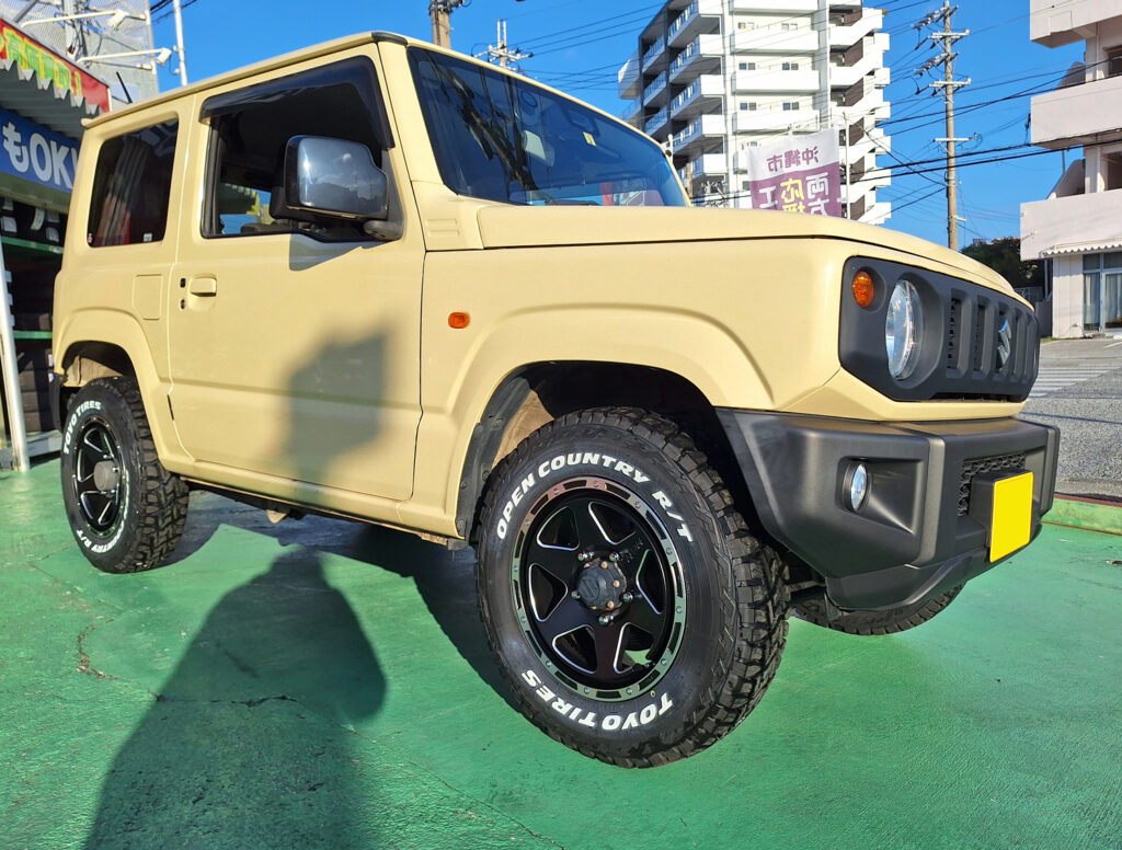 スズキ ジムニー DEVIDE TR-6 16×5.5J TOYO OPEN COUNTRY R/T