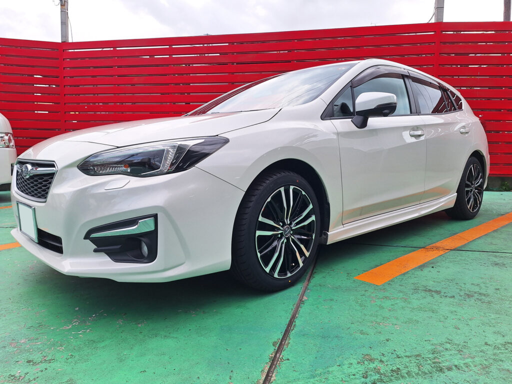 スバル レヴォーグ SMACK CREST 17×7J MAXTREK 215/45R17｜ホイール