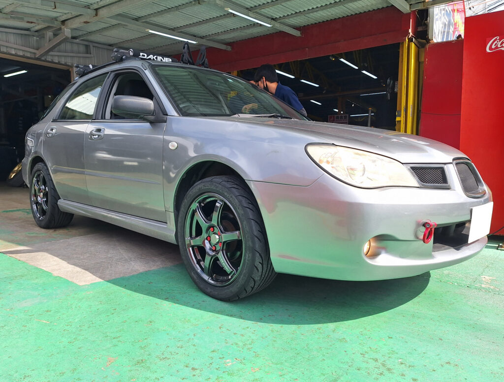 スバル インプレッサ スポーツワゴン CROSS SPEED RS6 17×7J NANKANG 