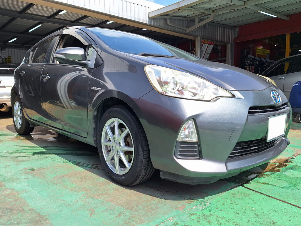 トヨタ アクア SEIN EK 15×5.5J MINERVA 175/65R15｜ホイール・タイヤ