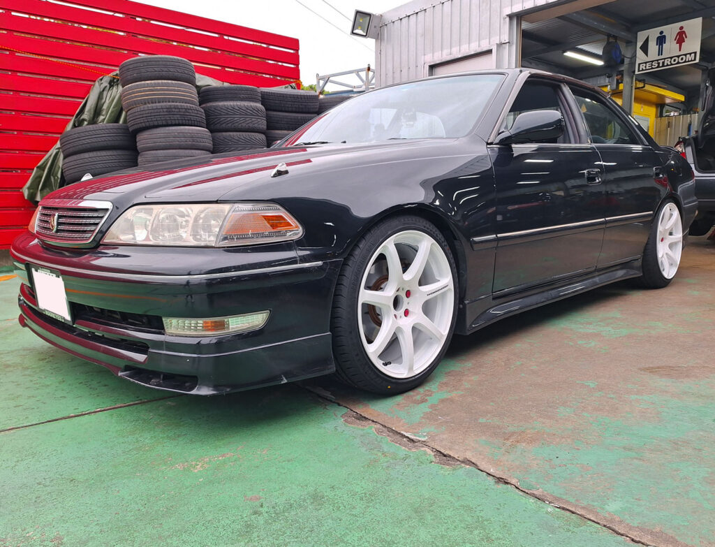 トヨタ マークⅡJZX100 EMOTION T7R 18×8.5J/9.5J RADAR 225