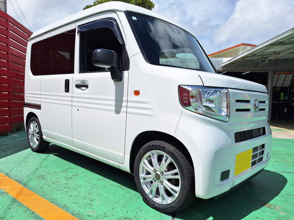 ホンダ N-VAN LAYCEA RW 15×4.5J MINERVA 155/65R15｜ホイール