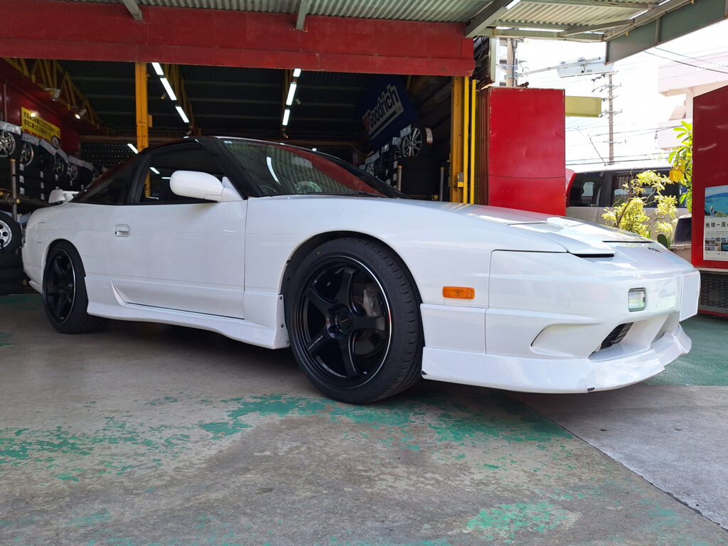 トヨタ86 タイヤ交換 225/40R18から245/35R18 9.5Jホイール