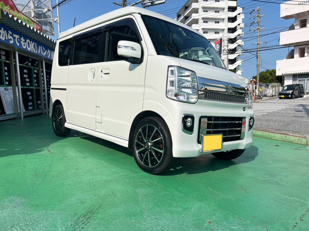 スズキ エブリイワゴン SEPTIMO 15×4.5J MINERVA 165/55R15