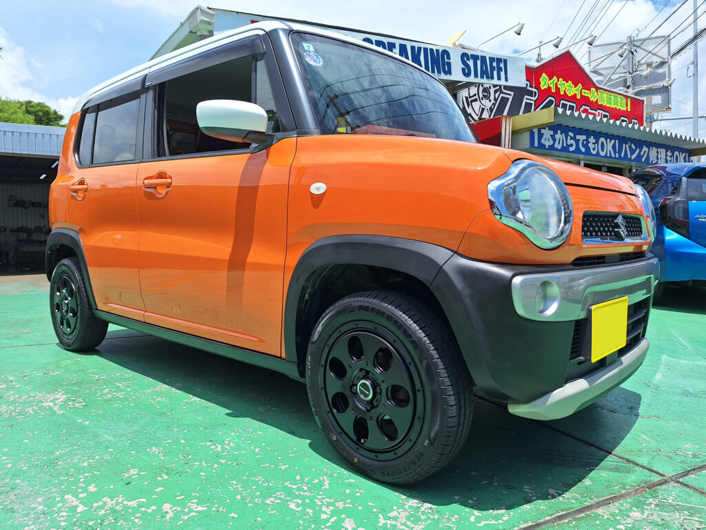 スズキ ハスラー MUD AGENT 15×4.5J MINERVA 165/60R15｜ホイール