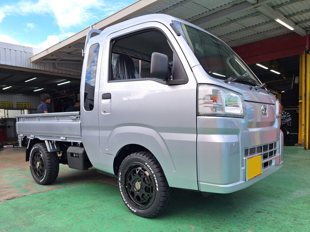 ダイハツ ハイゼットジャンボ TEAM DAYTONA M9＋ specM 15×5J OPEN