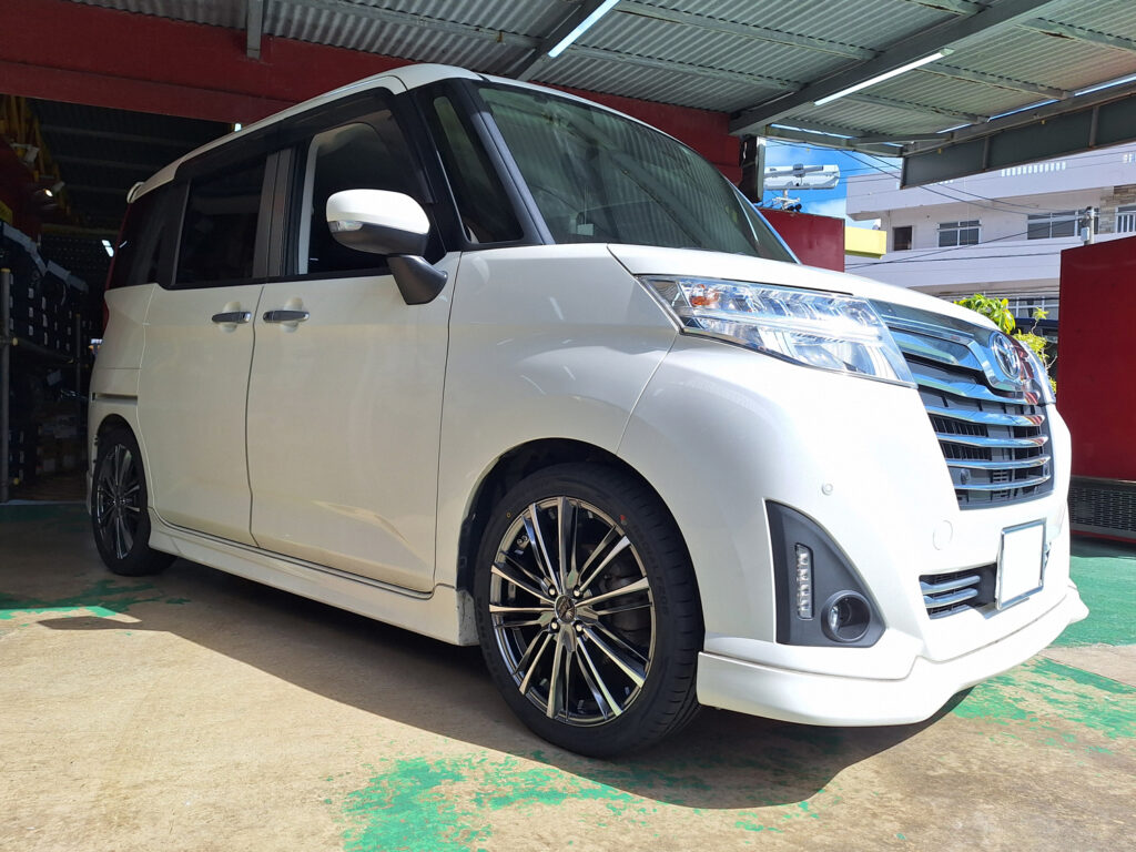トヨタ ルーミー Kranze Acuerdo 774 EVO 17×5.5J MINERVA 195