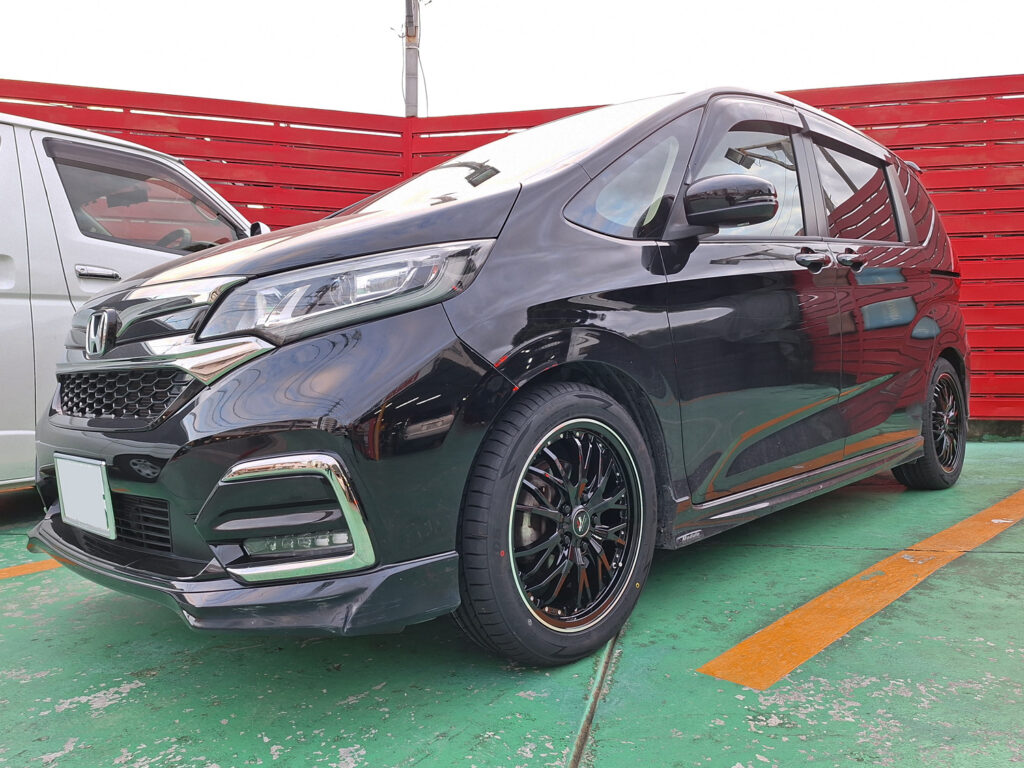 ホンダ フリード205/45R17 5H PHD114.3 タイヤホイールセット ホンダ フリード205/45R17 5H PHD114.3 タイヤホイールセット フリード