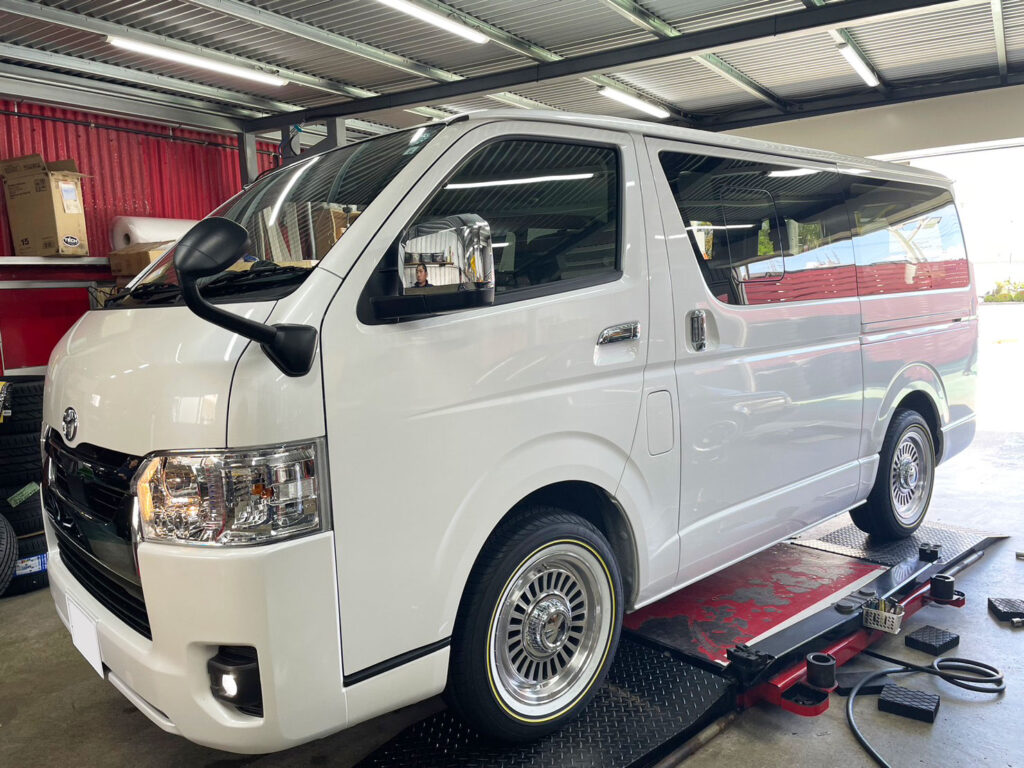 ハイエース 新品 ハイエース200系 夏タイヤ ホイール4本セット