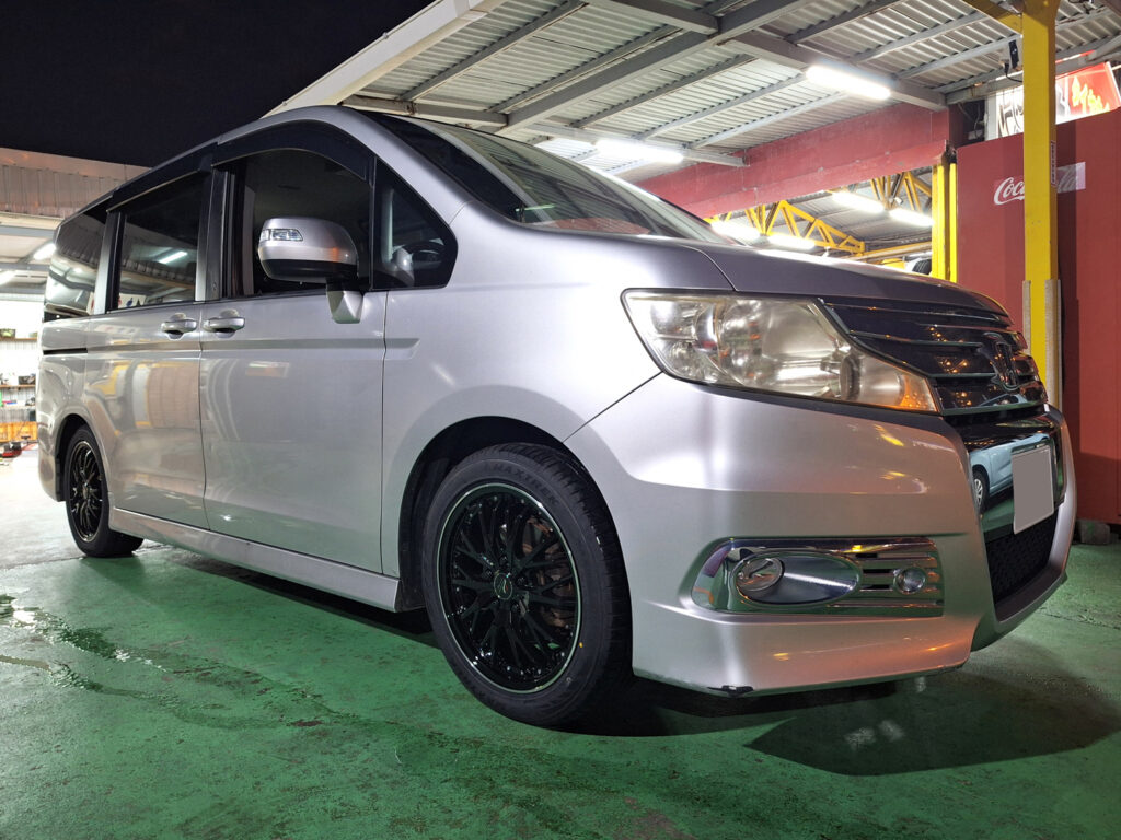 ホンダ純正ステップワゴン rk 205/55R17 夏タイヤホイール4本セット