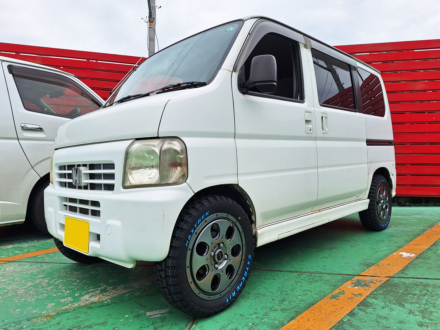 ホンダ バモス　MUD AGENT 15×4.5J　MAXTREK EXTREME R/T 165/60R15
