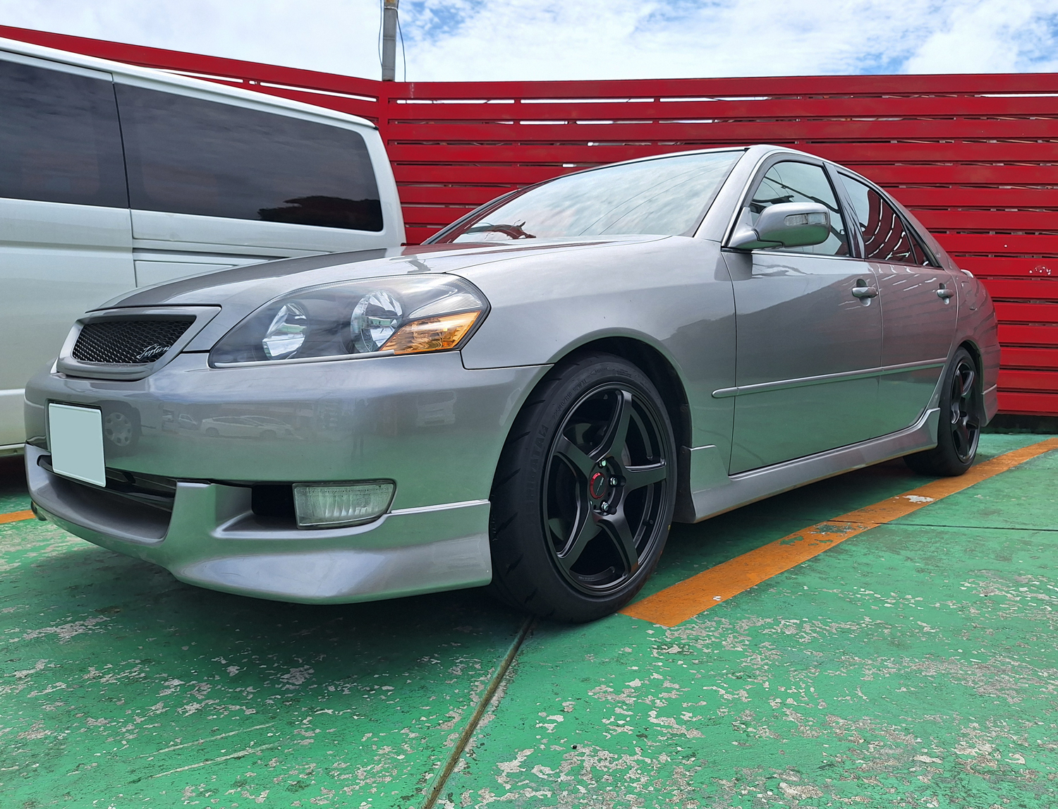 トヨタ マークⅡ　EMOTION T5R 18×8.5J/8.5J　SHIBA300 225/40R18