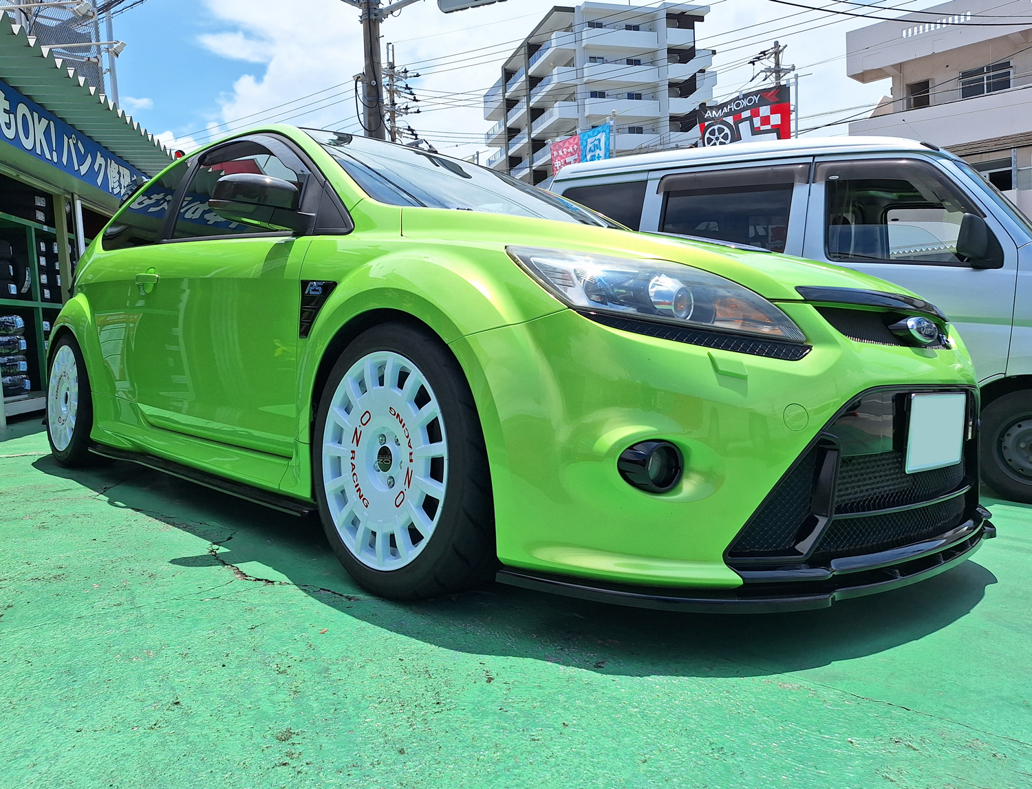 Ford Focus RS　OZ Rally Racing 18×8J　SHIBATIRE 235/40R18