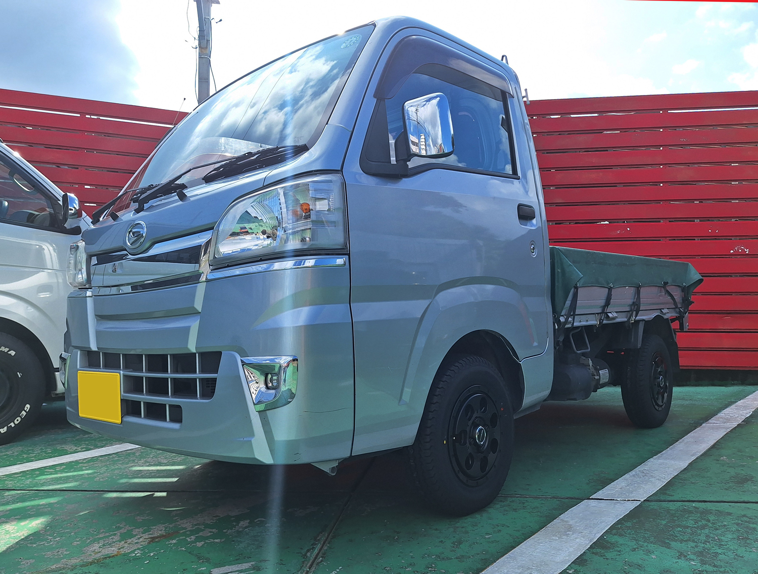 ダイハツ ハイゼット　MUD AGENT 12×4J　YOKOHAMA 145/80R12