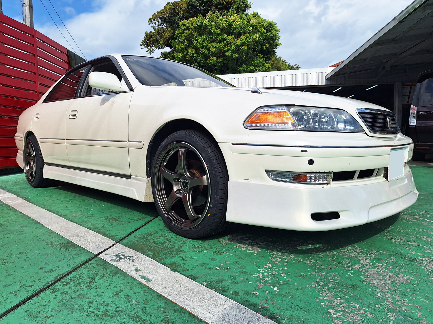 トヨタ マークⅡ　CROSS SPEED CR5 18×8.5J/9.5J　ZEETEX 225/40R18