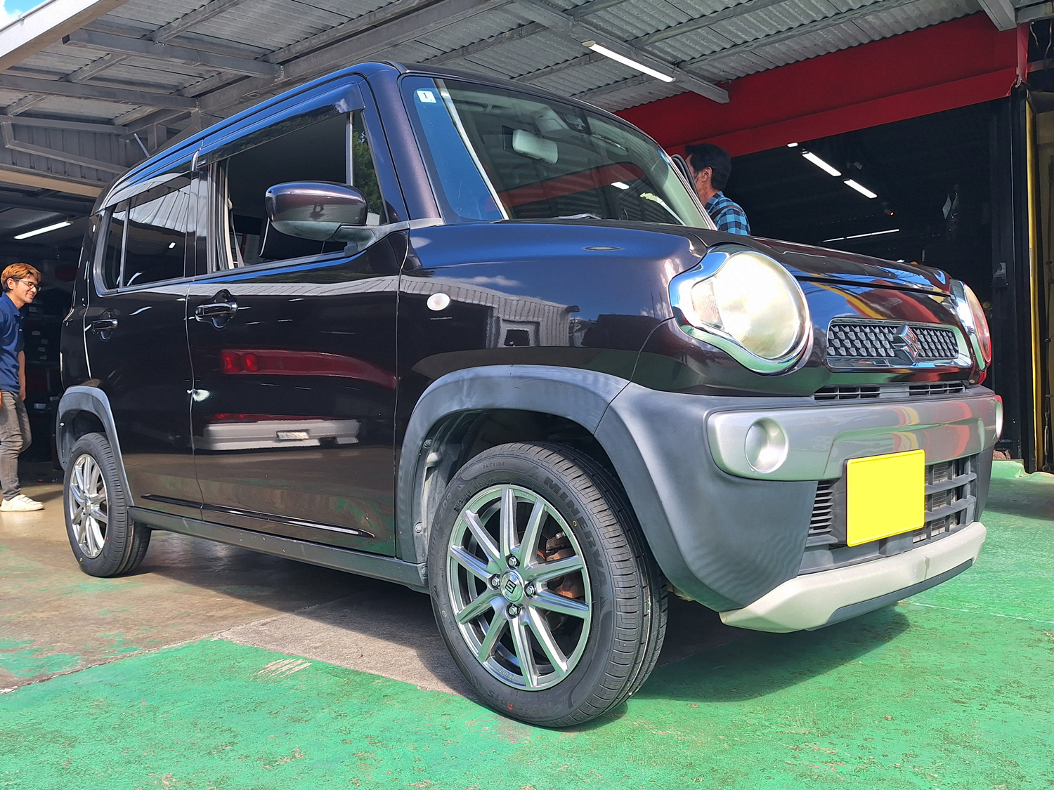 スズキ ハスラー　SEIN SS 15×4.5J　BRIDGESTORN 165/55R15