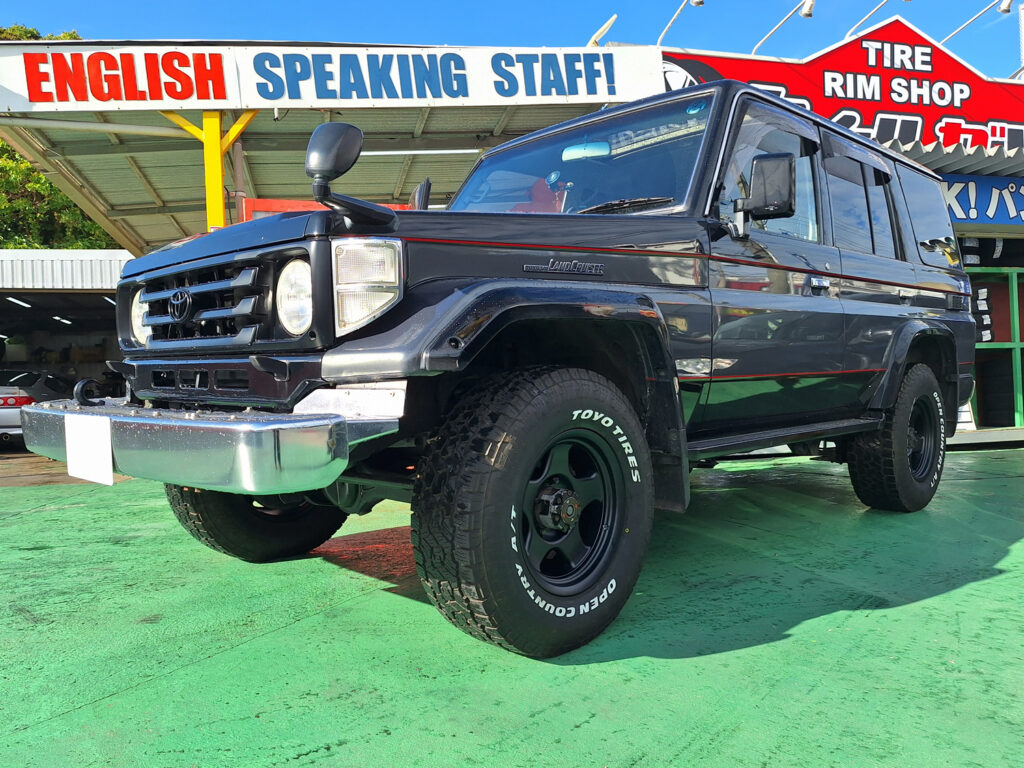 トヨタ ランドクルーザー BRADLEY V 16×8J OPEN COUNTRY A/T 265/70R16