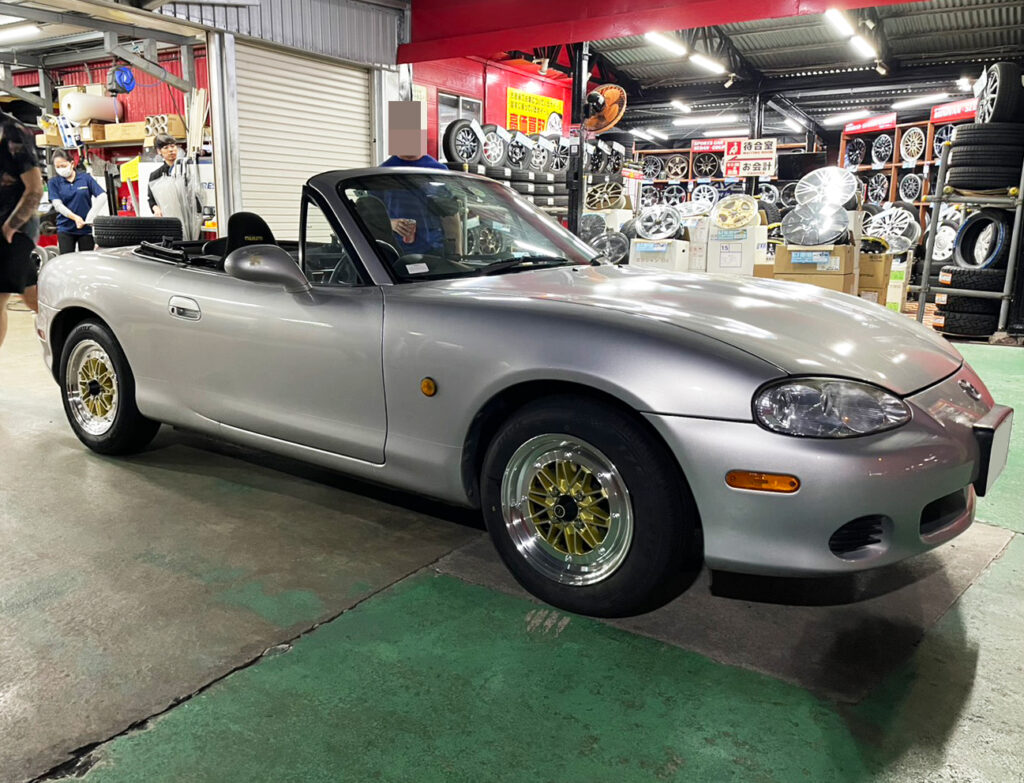 マツダ ロードスター STAR SHARK 14×6J ZEETEX 175/65R14｜ホイール