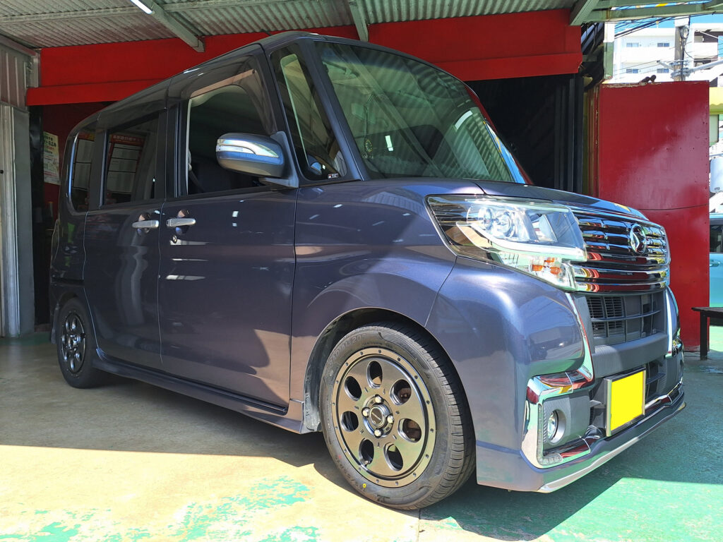 タント ダイハツ タント MUD AGENT 15×4.5J MINERVA 165/55R15｜ホイール