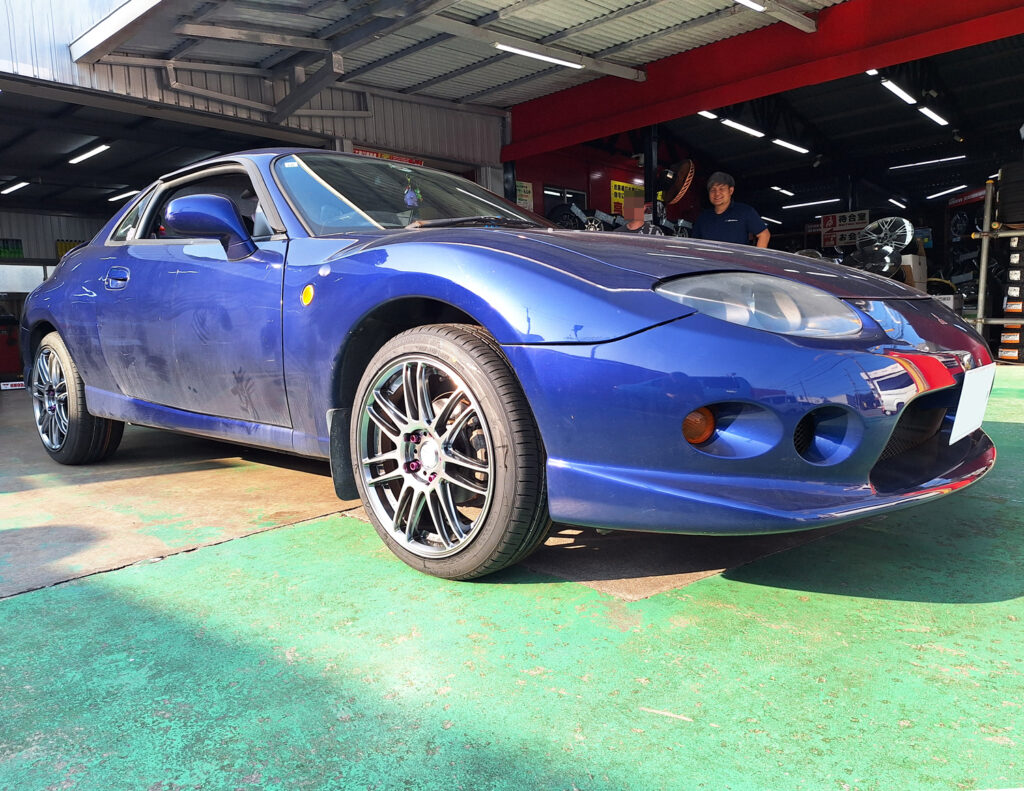三菱 FTO EMOTION ZR7 17×8J TOYO 205/45R17｜ホイール・タイヤなら