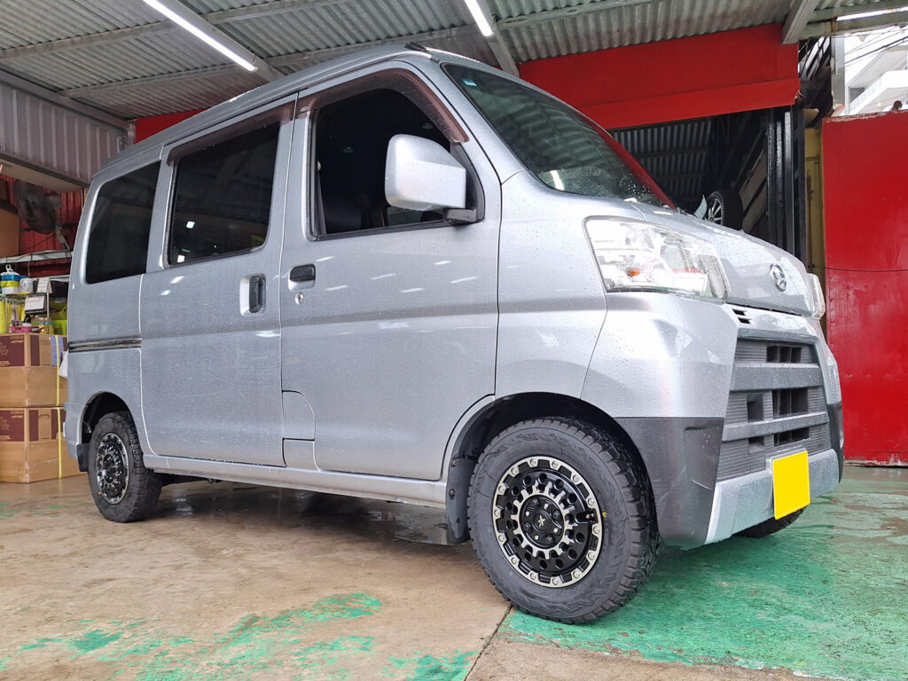 ダイハツ ハイゼットカーゴ PPX GX14 12×3.5J OPEN COUNTRY R/T 145