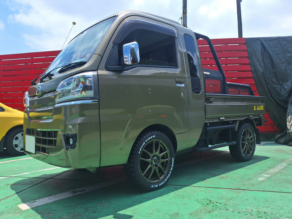 ダイハツ ハイゼットジャンボ EMOTION CR極 15×5J OPEN COUNTRY R/T
