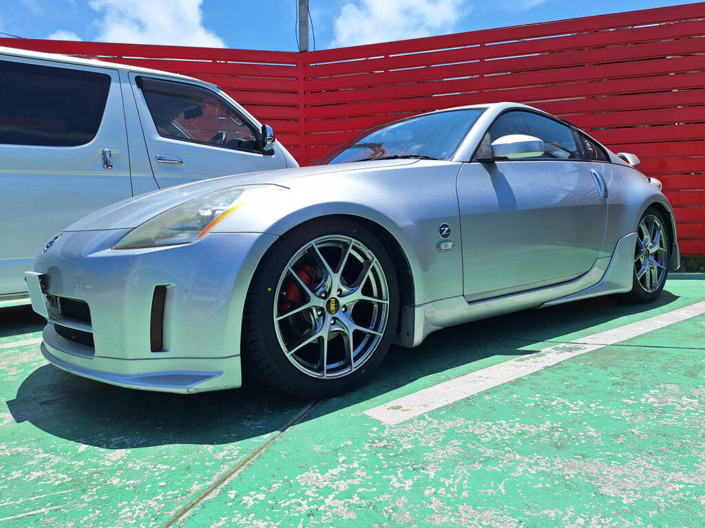 日産 Z33 フェアレディZ RMP 025F Rich Noir 19×8J MAXTREK 245/40R19