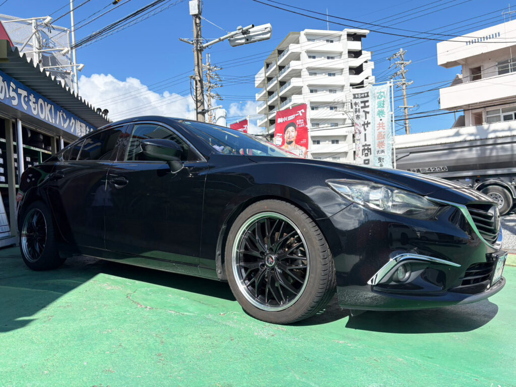 マツダ アテンザ MULTIFORCHETTAⅡ 19×8J SAILUN 225/45R19｜ホイール