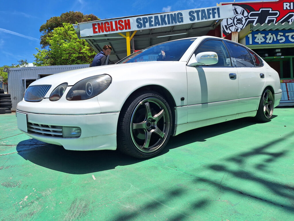 トヨタ アリスト CROSS SPEED CR5 18×8.5J/9.5J RADAR 225/40R18