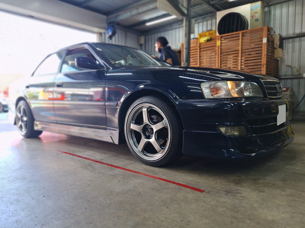 トヨタ チェイサー MID RACING R50 EVO 18×8.5J/9.5J SHIBATIRE 225